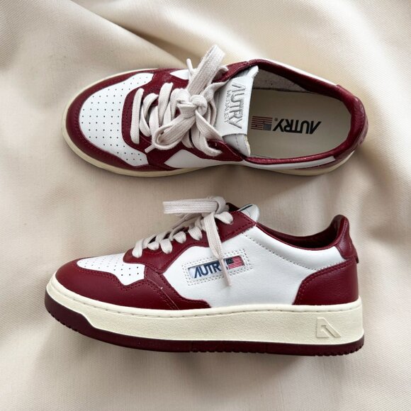 Autry "Medalist" Sneakers in Dark Red, size 37 - Picture 8 of 9